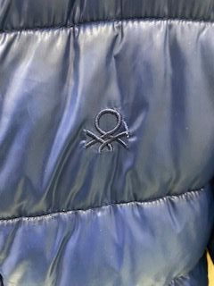 Abrigo niña Benetton azul