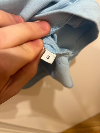 Camiseta Burberry Azul con Logo