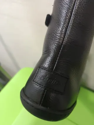 Botines piel negros chica.Recoger en Alcorcon