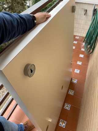 Cabecero de cama blanco IKEA 90 cm