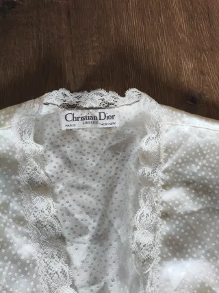 Conjunto Lenceria Vintage Christian Dior Lingerie