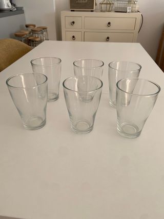 Juego 6 vasos Ikea