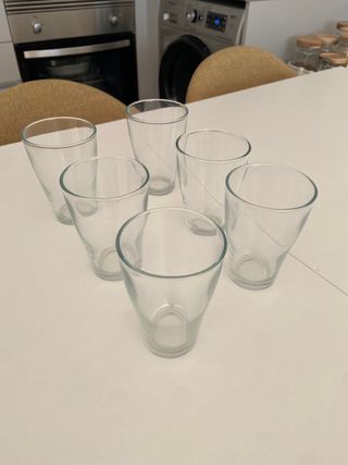 Juego 6 vasos Ikea