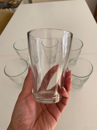 Juego 6 vasos Ikea