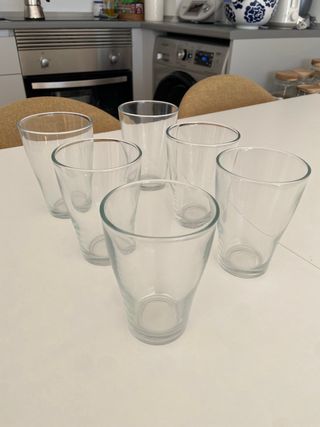 Juego 6 vasos Ikea