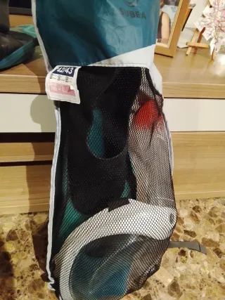 Máscara y aletas snorkel SUBEA 42/43