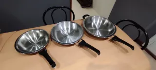 Batería Cocina AMC .sartenes, ollas cazuelas tapas