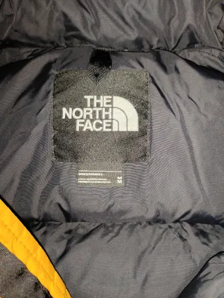Chaqueta The North Face Nuptse 700 Negra/Amarilla