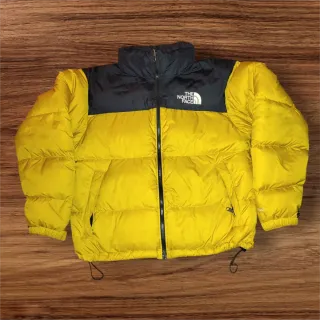 Chaqueta The North Face Nuptse 700 Negra/Amarilla