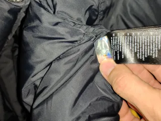 Chaqueta The North Face Nuptse 700 Negra/Amarilla