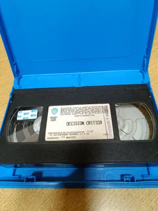 Decisión Crítica VHS - Versión Videoclub