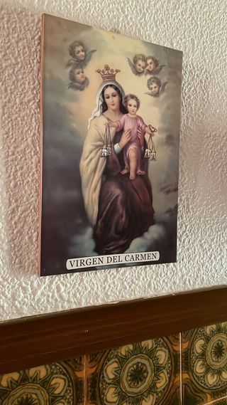 Azulejo Virgen del Carmen