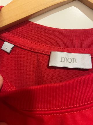 Camiseta Christian Dior Couture Roja