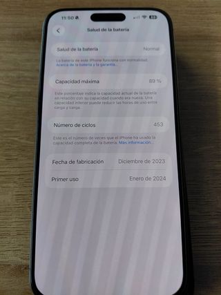 iPhone 15 Pro Max – 256 GB  Gris Espacial