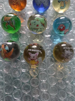 Canicas Pokemon Coleccionables