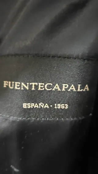 Abrigo Fuentecapala Lana y Cachemir azul marino