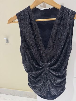 Top fiesta lentejuelas Zara