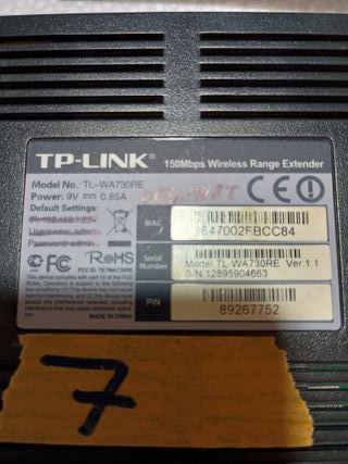 Routers, repetidores, puntos de acceso, WI-FI