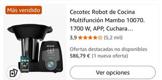 Cecotec Robot Cocina Mambo 10070