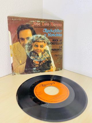 Vinilo 7” JOSÉ LUIS MORENO Rockefeller y Monchito