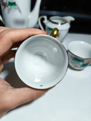 Juego de café porcelana Japón