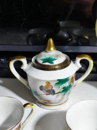 Juego de café porcelana Japón