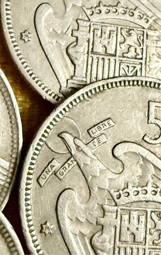 8 Monedas 5 Ptas Estrellas 73 y 75