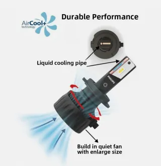 Philips Ultinon Rally 3551 H4 LED 50W