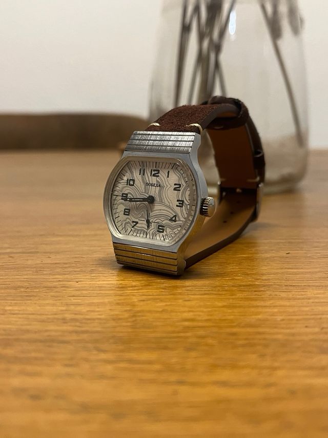 Reloj Pobeda Soviético Mecánico Vintage