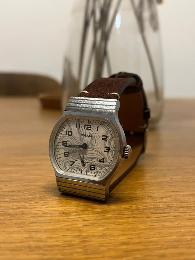 Reloj Pobeda Soviético Mecánico Vintage