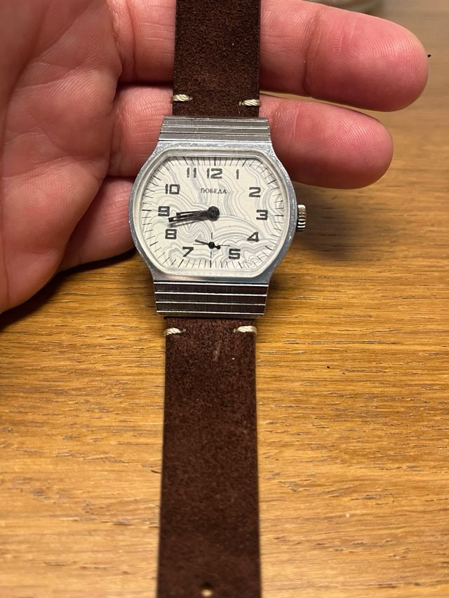 Reloj Pobeda Soviético Mecánico Vintage