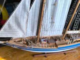 Maqueta barco madera velero