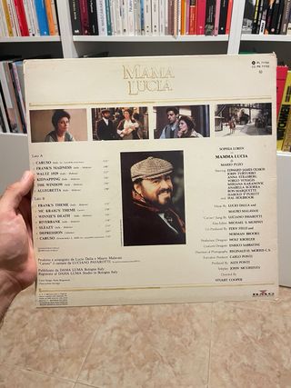 Vinilo Banda Sonora Mama Lucia Mario Puzo