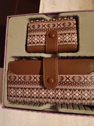 Oferta Set 2 Carteras Nuevas Estampadas