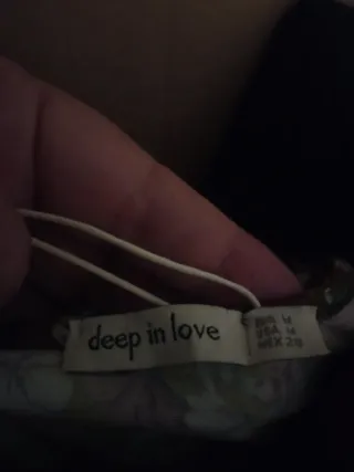 Vestido estampado floral manga corta