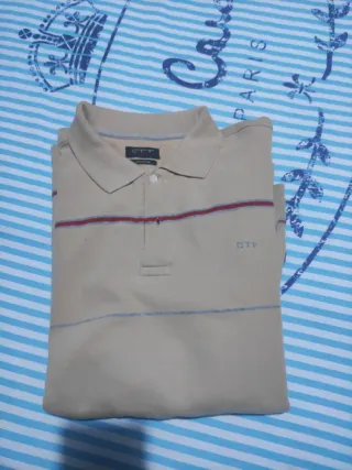 Polo CTF Caballero Beige Talla L