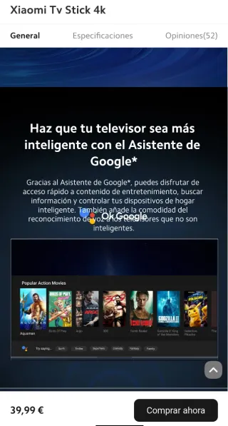 Xiaomi TV Stick 4K Android TV