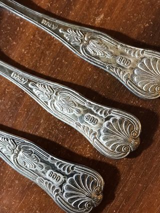 Servicio Cubiertos Plata Baja Tenedores + Regalo