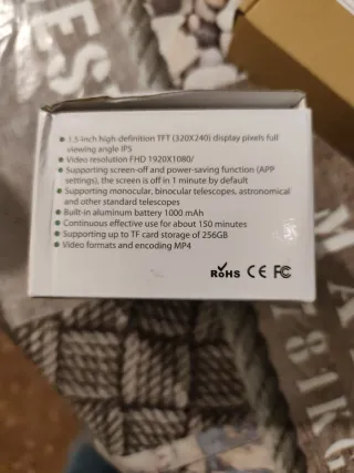 Adaptador Telescopio Pantalla WiFi