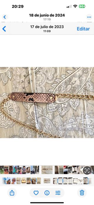 Bolso vinilo y serpiente