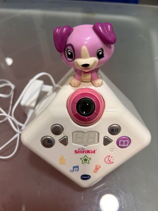 VTECH StoriKid Narrador Interactivo Perro Rosa