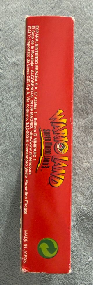 Wario Land: Super Mario Land 3 Game Boy