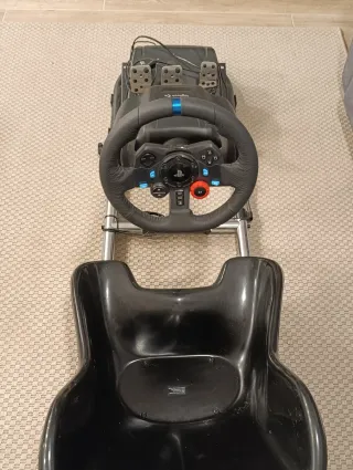 Volante Logitech G29 + Simulador Nitrokart