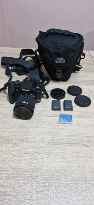 Cámara Canon EOS 400D + Accesorios