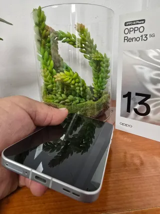 OPPO Reno13 5G Plata 12GB RAM 256GB