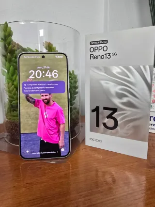 OPPO Reno13 5G Plata 12GB RAM 256GB