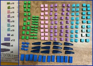 Caja de construcción Zuru Max 759 ladrillos