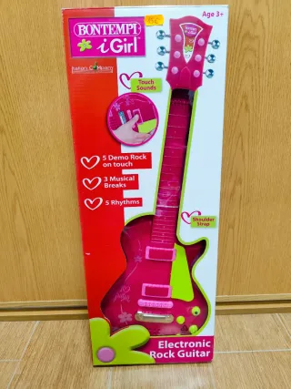 Guitarra Electrónica Bontempi iGirl Rosa