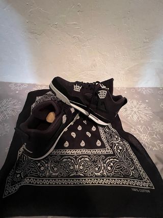 Zapatillas Jordan Negras y Plateadas