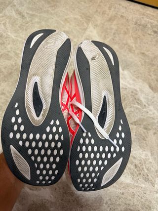 Asics Magic Speed 3 Naranja/Blanco